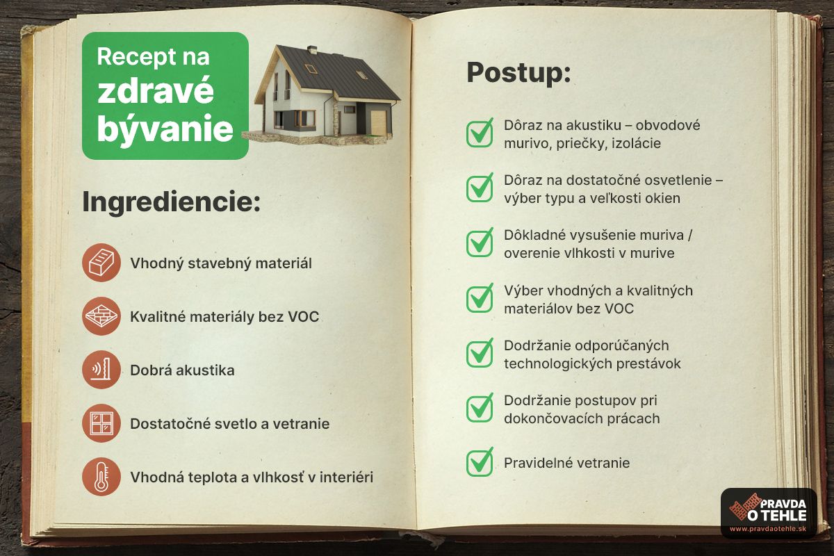 Recept na zdravé bývanie